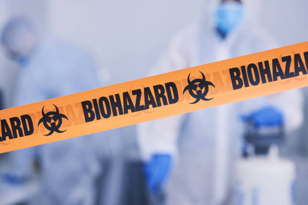 Professional Biohazard technician working in Little Silver, NJ